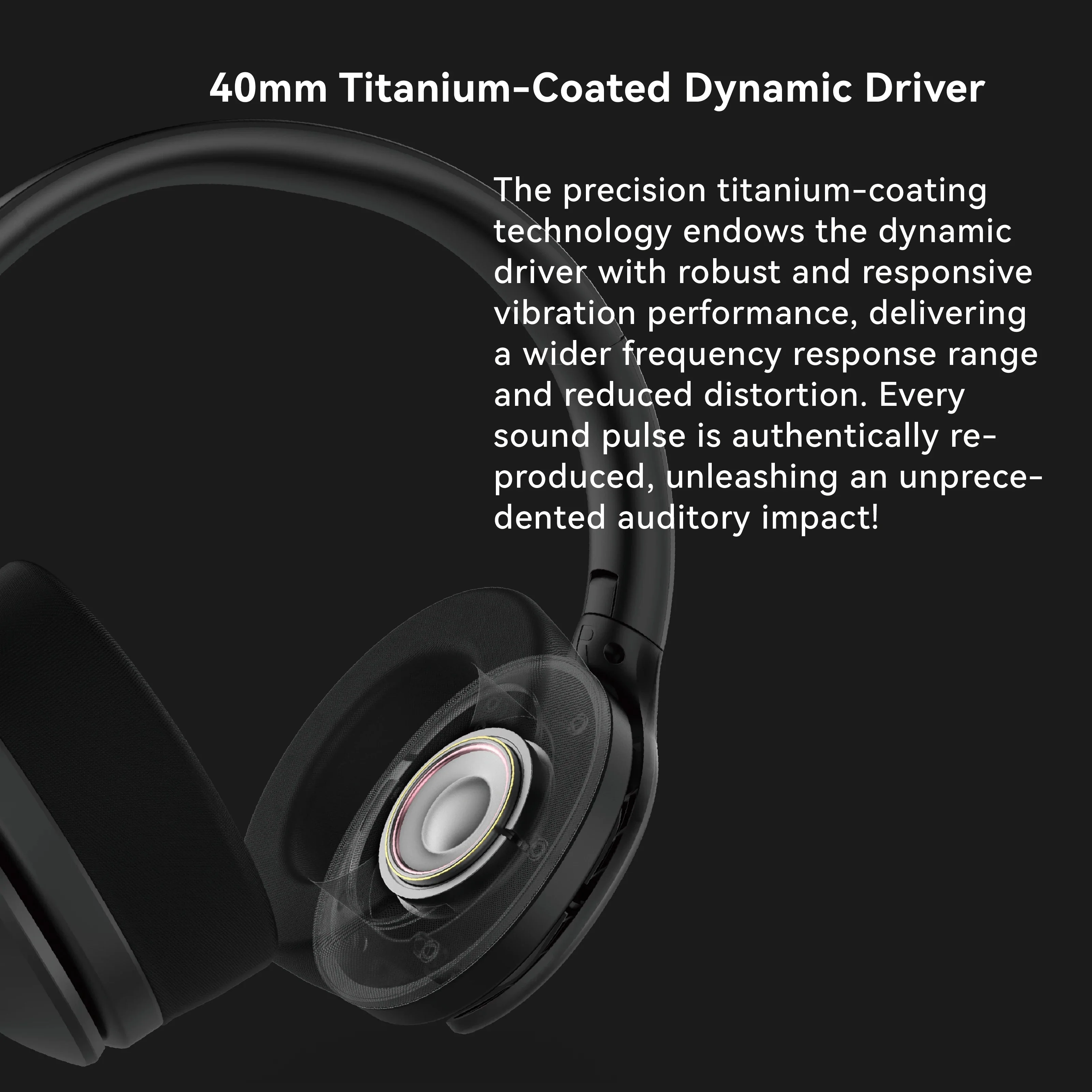 TinHiFi Chronos Immersive 3.0 40mm Titanium-Plated Driver Headphone - Image 6