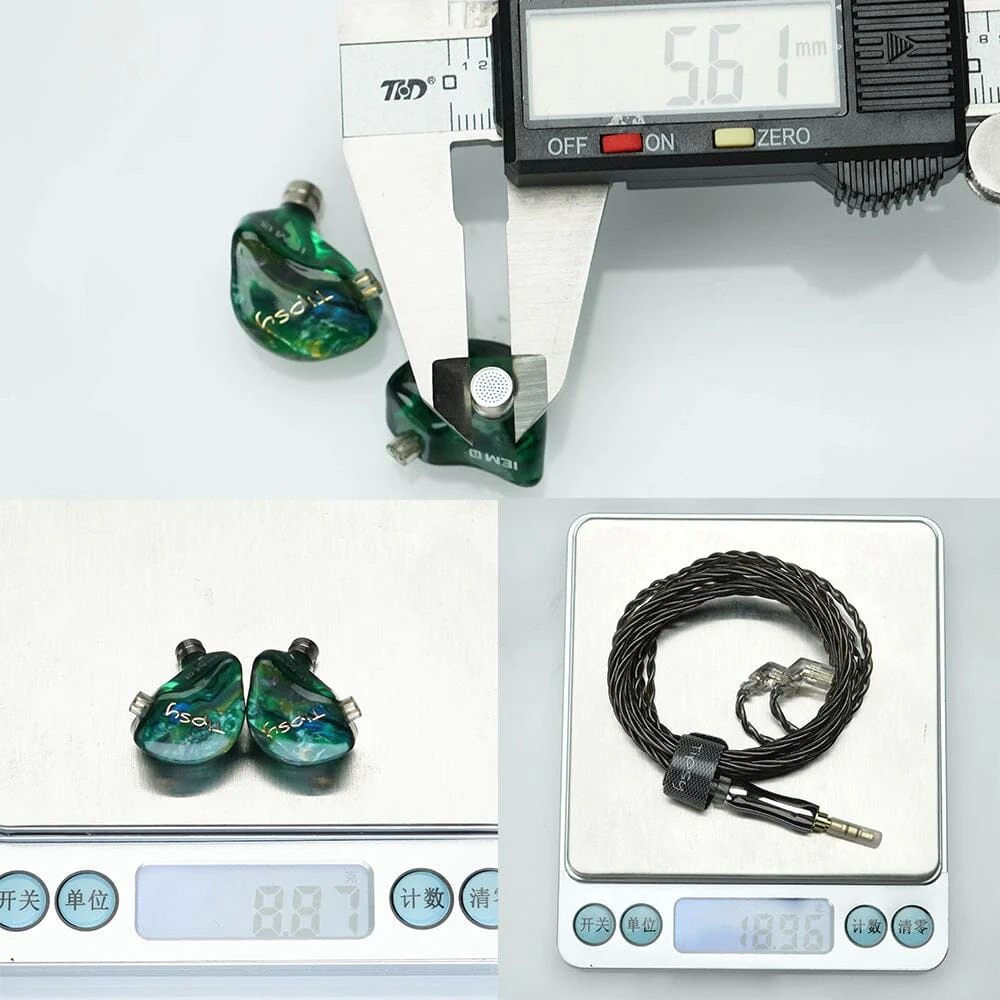 TIPSY M3 1DD+2BA Hybrid Drivers In-Ear Earphone - Image 9