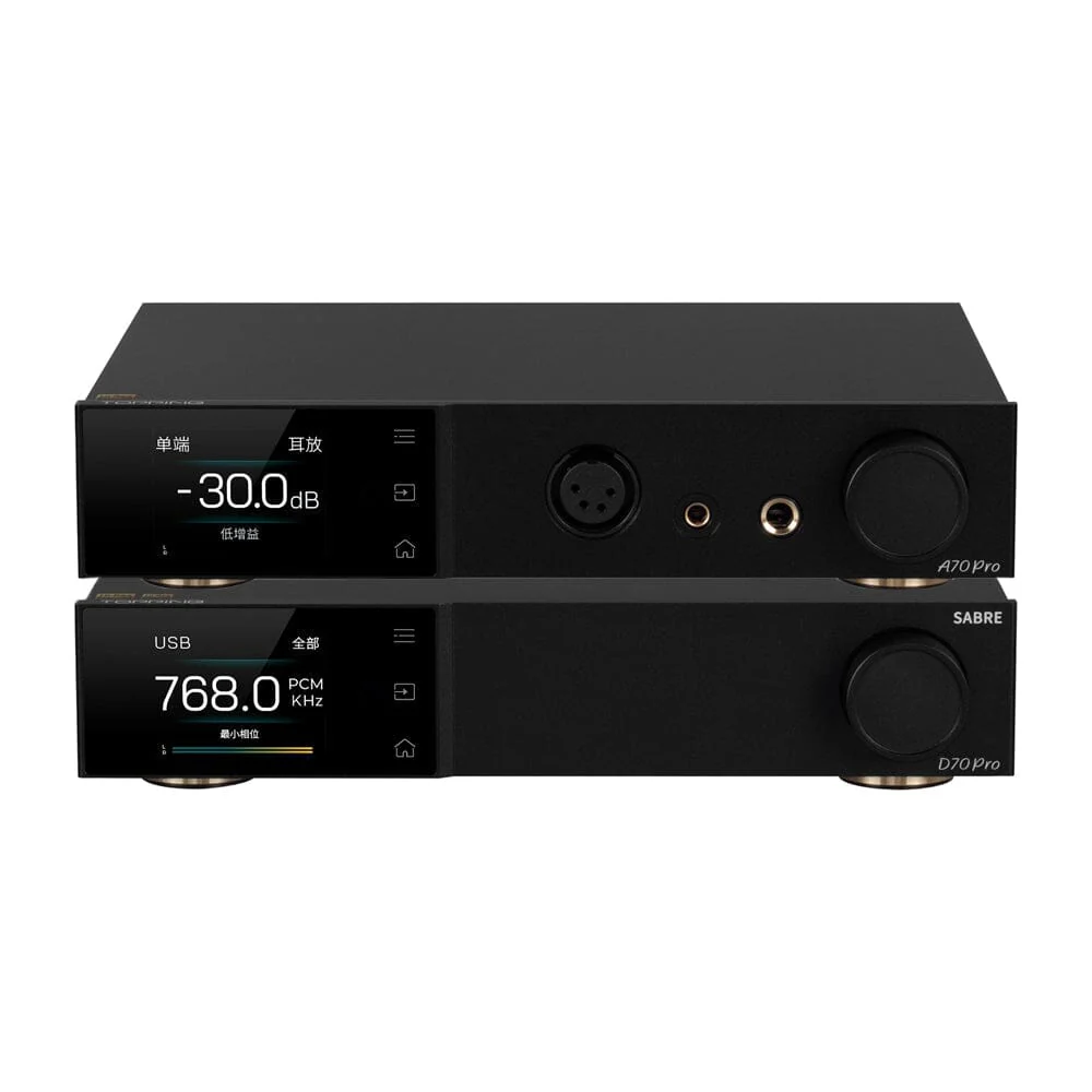 TOPPING A70Pro AMP + D70Pro SABRE DAC + XLR Cable Combo - Image 3