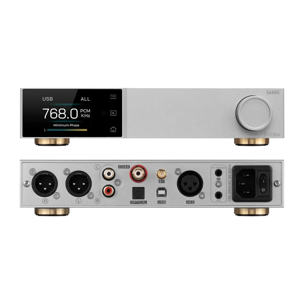 TOPPING D70Pro SABRE DAC ES9039SPRO XU316 Bluetooth 5.1 LDAC Aptx-Adaptive HiFi Decoder - Image 2