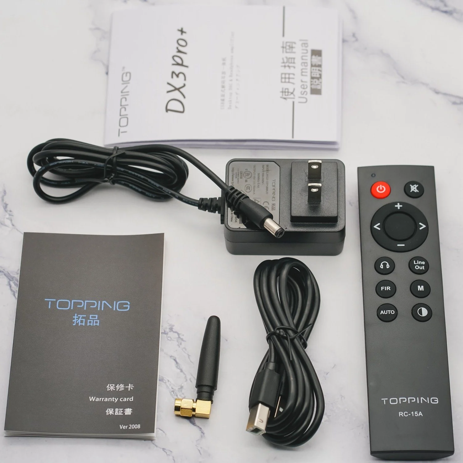 TOPPING DX3pro+ Bluetooth 5.0 DAC & Headphone Amplifier Pre Amplifier - Image 6
