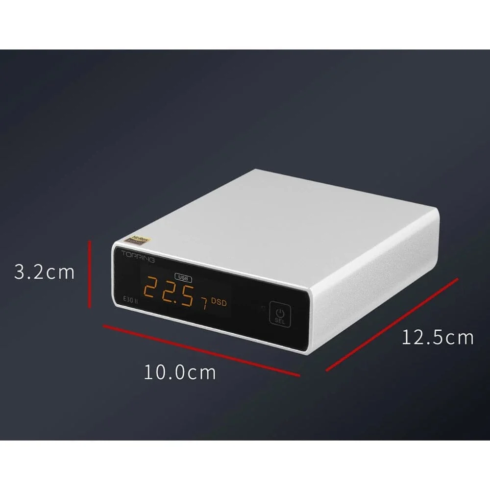 TOPPING E30 II 2× AK4493S Decoder DAC With Remote Control Hi-Res Decoder - Image 4
