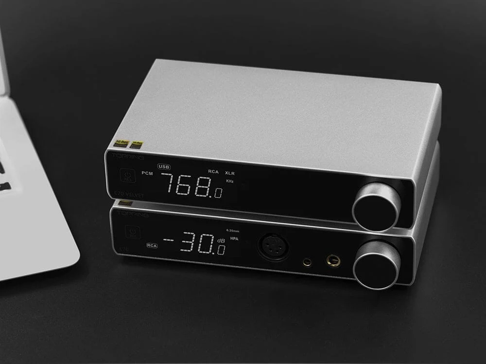 TOPPING E70 Velvet DAC+ L70 AMP + XLR Cable Combo - Image 2