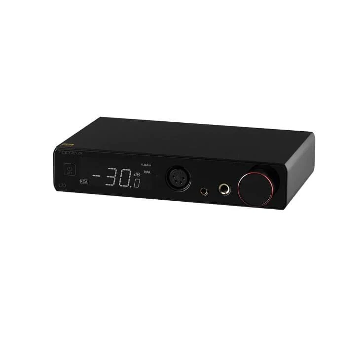 TOPPING L70 Full Balanced NFCA Headphone Amplifier 4Pin XLR/4.4 Balanced/6.35mm SE Output Amp With Remote Control - Image 8