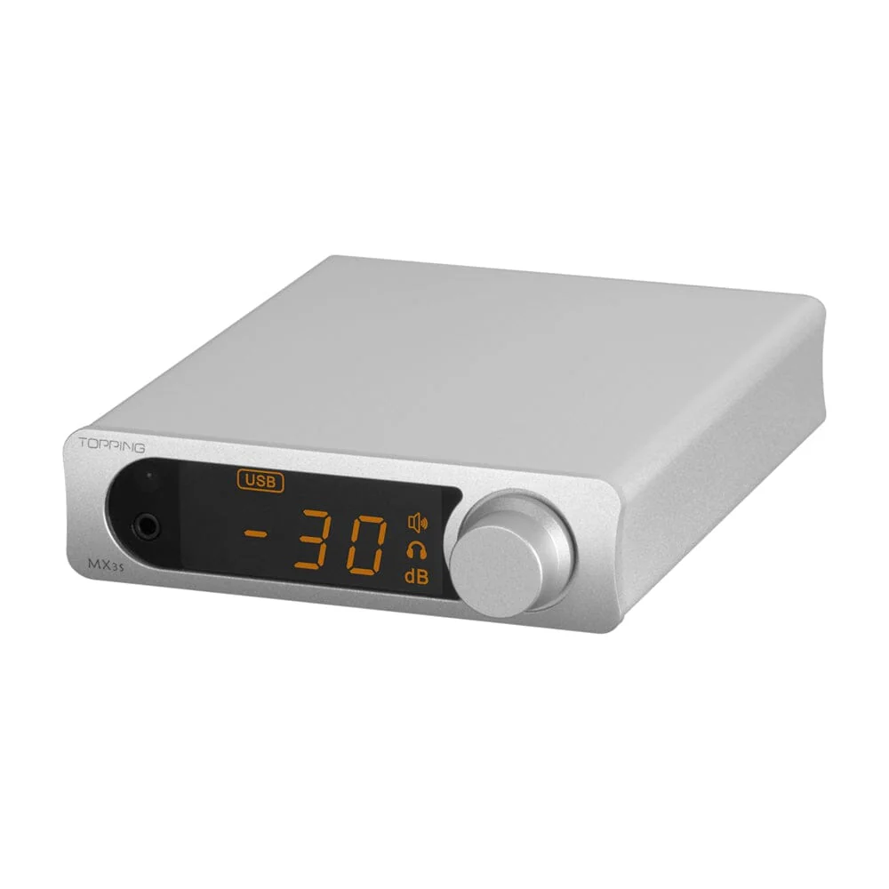 TOPPING MX3s Headphone AMP Buildt-in Bluetooth USB Decktop DAC & Power Amplifier - Image 3