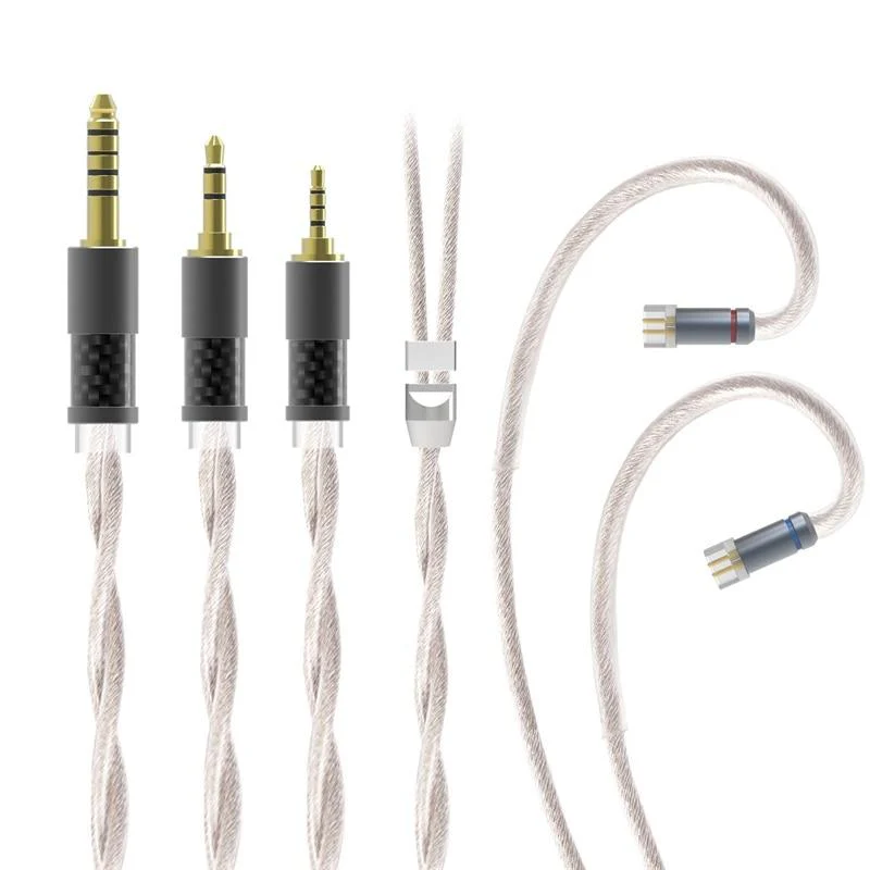 TRI 2 Core Grace-S 630 Srands High-end Earphone Silver Upgrade Cable - Image 13