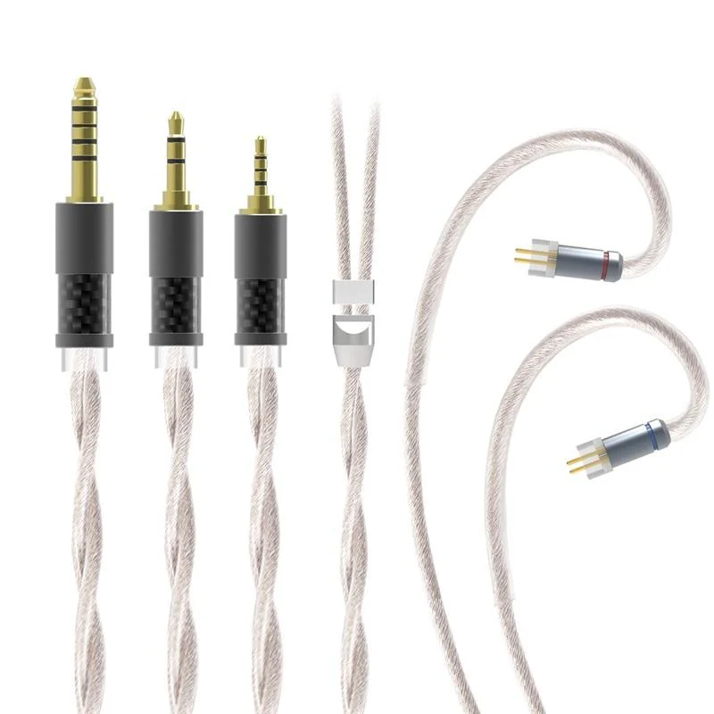 TRI 2 Core Grace-S 630 Srands High-end Earphone Silver Upgrade Cable - Image 15