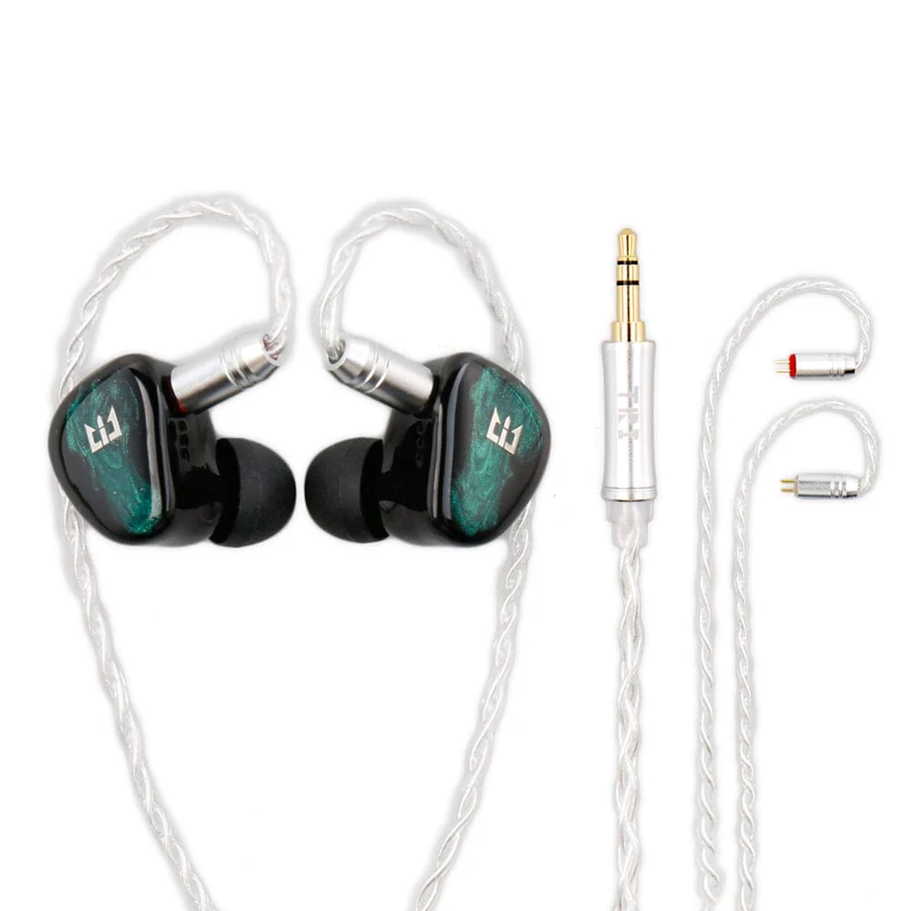 TRI Star River 2DD In-Ear Monitor 2Pin Wired Earphone - Image 9