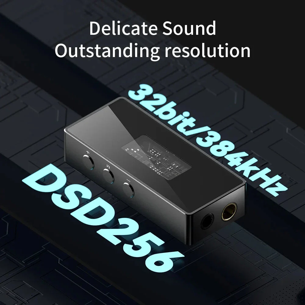 TRN Black Pearl Dual CS43131 Portable USB DAC/AMP - Image 4