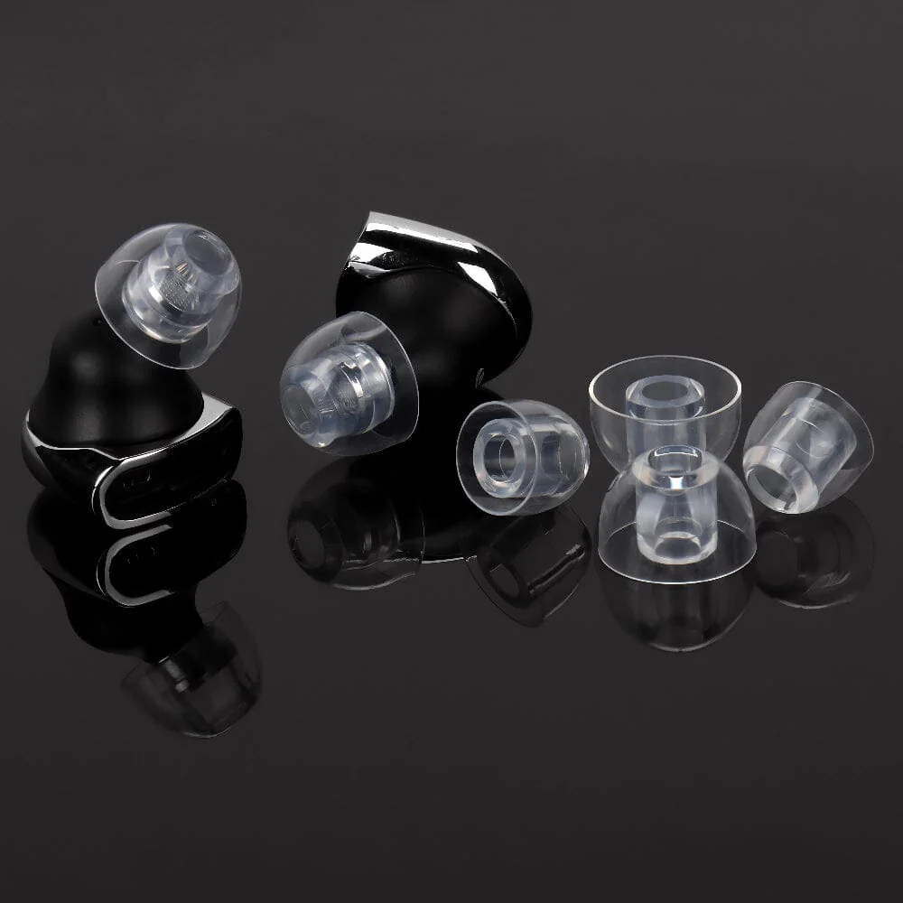 TWISTURA Stars Crystal-Clear Liquid Silicone Eartips For 4.2mm-6mm Nozzle - Image 3