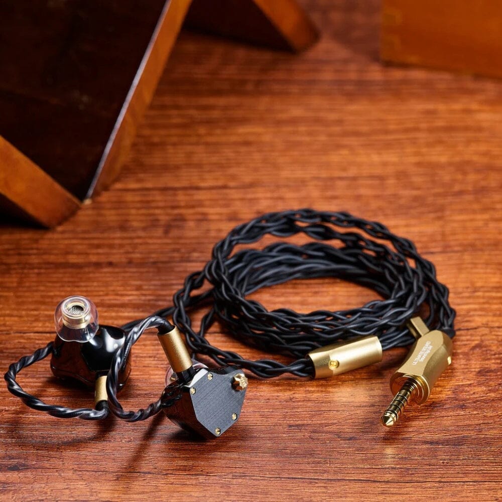 Unique Melody Mest Jet Black 1DD+6BA+2EST+1 PZT Bone Conduction Driver IEMs - Image 4