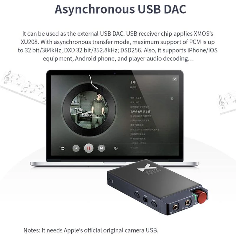 xDuoo XP-2 Pro (XP2 Pro) Bluetooth 5.0 USB DAC Headphone Amplifier AMP - Image 6