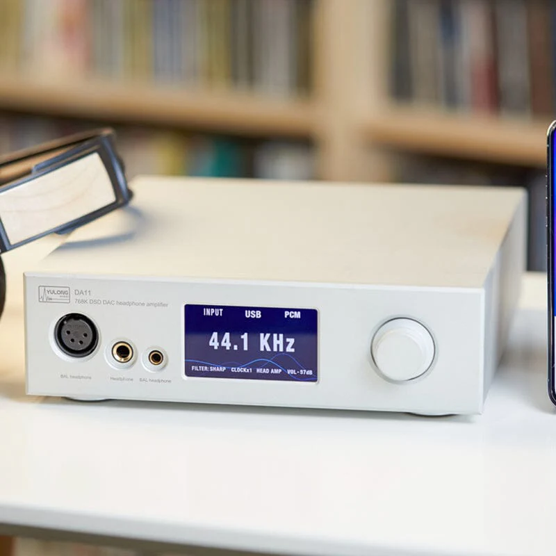 Yulong DA11 ES9038PRO Desktop DAC Amplifier Pre-Amp All in One - Image 5
