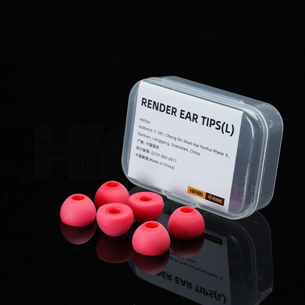 HiFiGo x ZEOS Render Silicone Memory Foam Eartips - Image 5