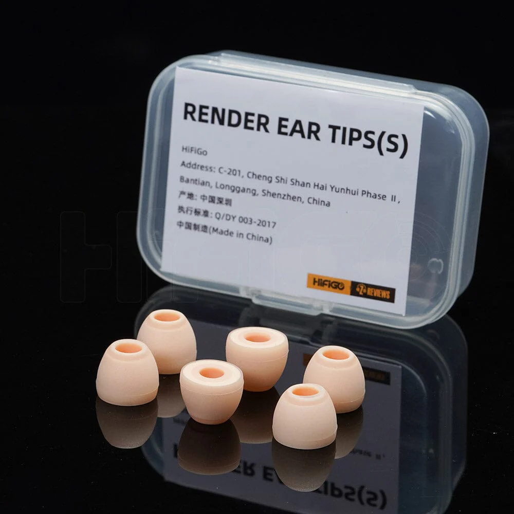HiFiGo x ZEOS Render Silicone Memory Foam Eartips - Image 7