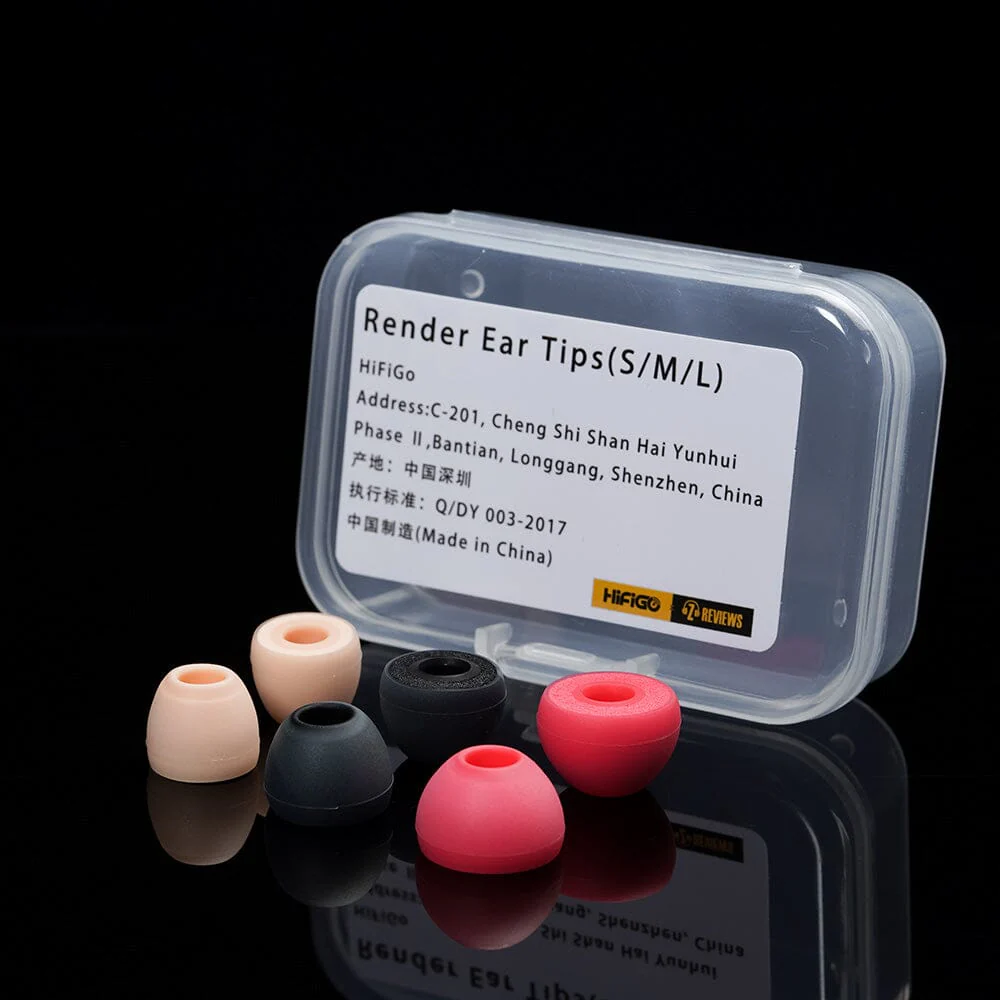 HiFiGo x ZEOS Render Silicone Memory Foam Eartips - Image 8